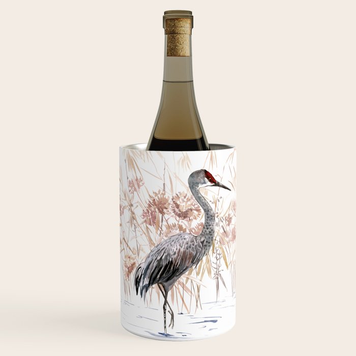 Sandhill Crane Wine Chiller