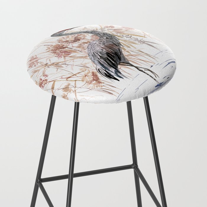 Sandhill Crane Stool Gallery Image 2