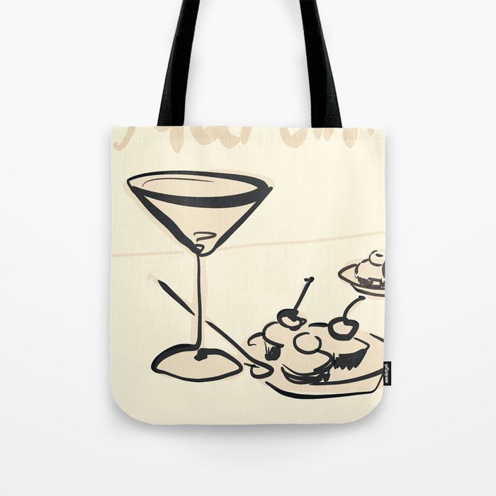 Martini 6 Tote Bag Gallery Image 1
