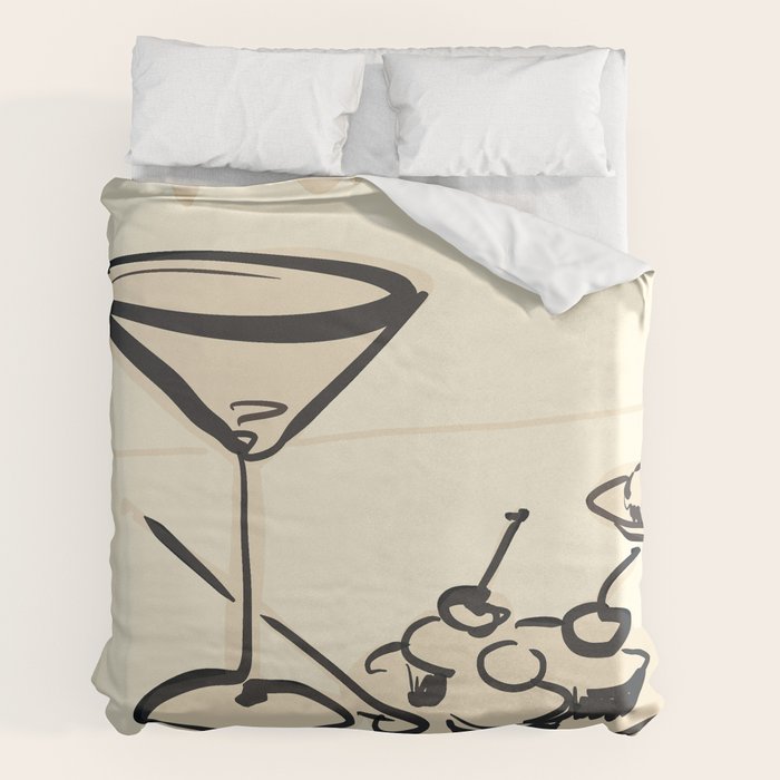 Martini 6 Duvet Cover Gallery Image 2