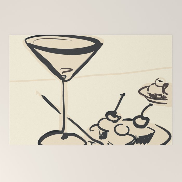 Martini 6 Welcome Mat Gallery Image 2