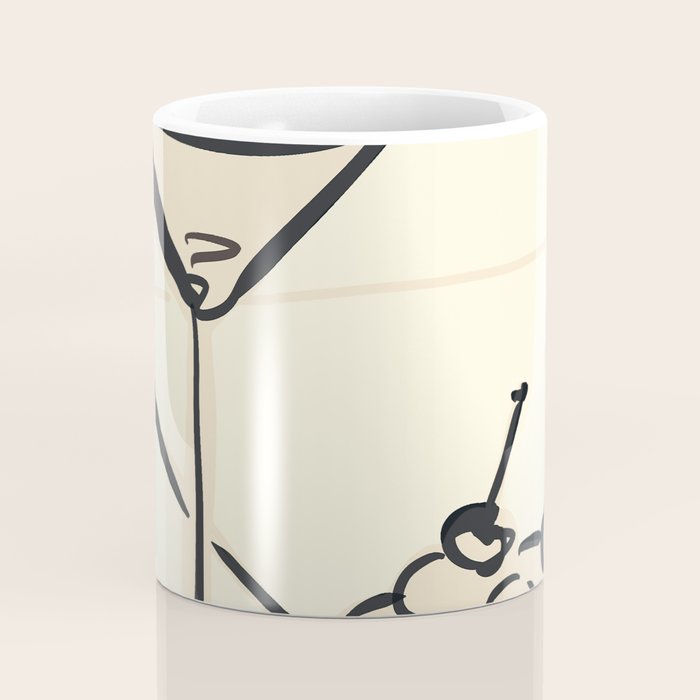 Martini 6 Coffee Mug Gallery Image 4
