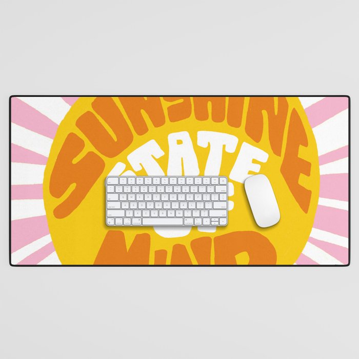 Sunshine Vibes Desk Mat Gallery Image 1