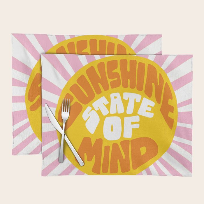 Sunshine Vibes Placemat Gallery Image 1