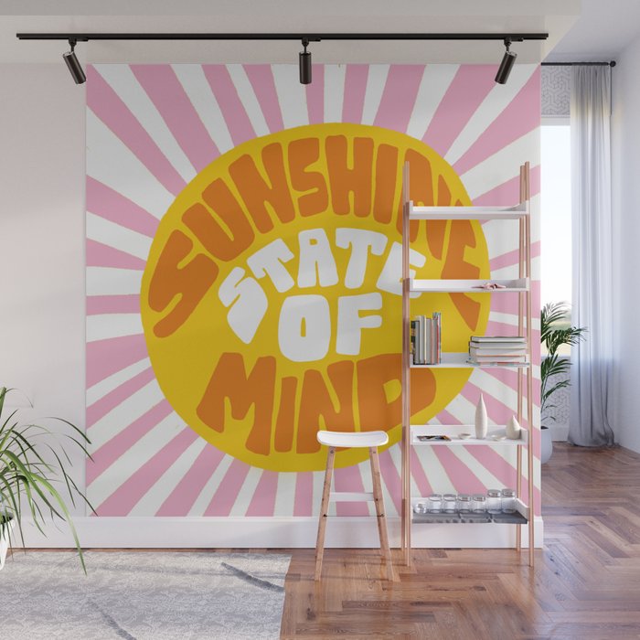 Sunshine Vibes Wall Mural Gallery Image 1