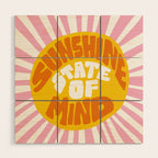 Sunshine Vibes Wood Wall Art Gallery Image 1
