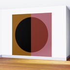 Color Block Abstract XII Wall Mural Gallery Image 2