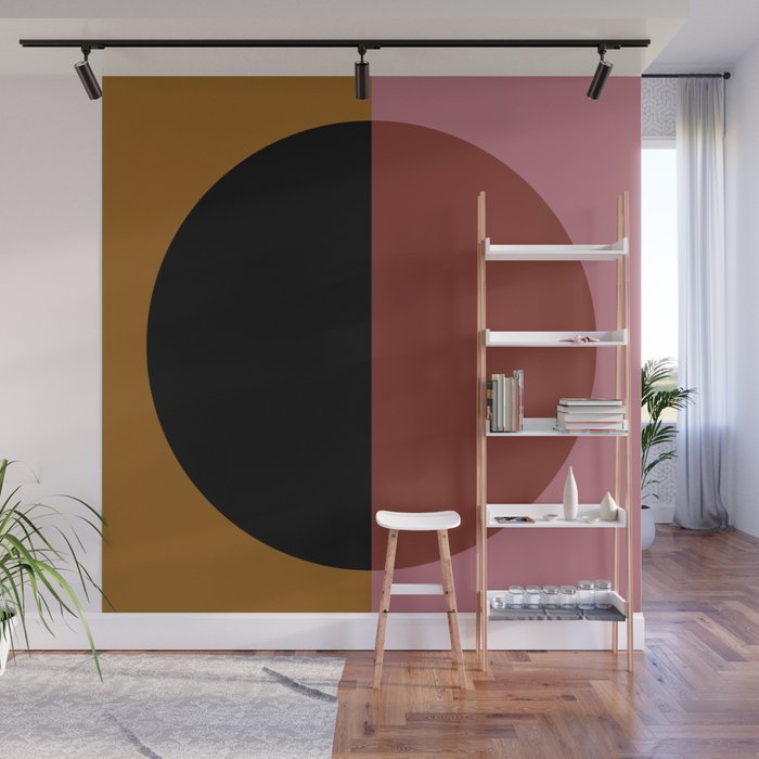 Color Block Abstract XII Wall Mural Gallery Image 1