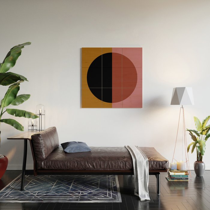 Color Block Abstract XII Wood Wall Art Gallery Image 2