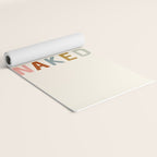 Get Naked, Modern Bathroom Decor Yoga Mat Gallery Image 2