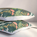 Dancing rabbits in the wildflowers garden Pillow Sham Gallery Image 3
