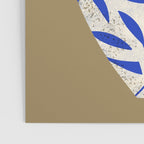 Leafy Blue Vase Poster Gallery Image 3