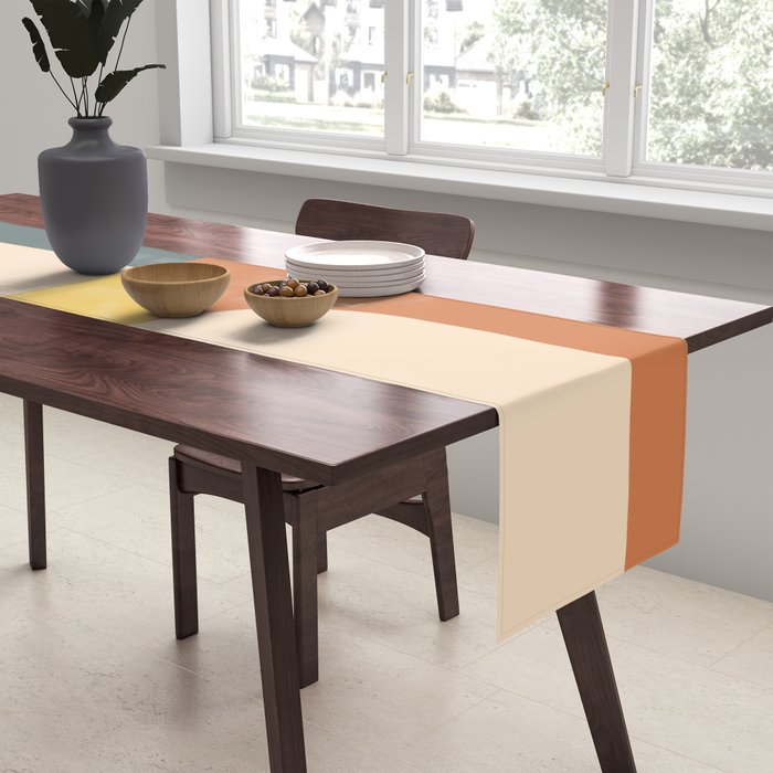 Abstract Geometric 04 Table Runner Gallery Image 2