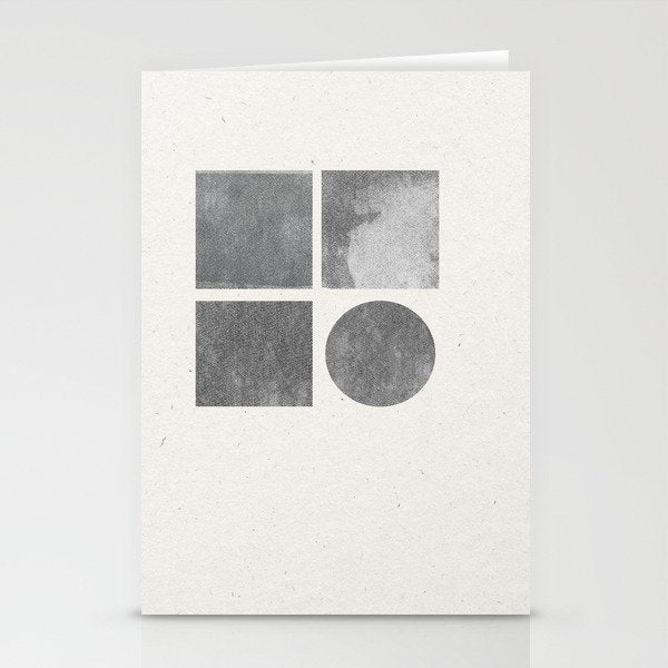 Paper Collage Minimal Objects Stationery Card Gallery Image 2