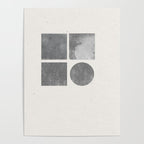 Paper Collage Minimal Objects Poster Gallery Image 4