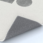 Paper Collage Minimal Objects Rug Gallery Image 4