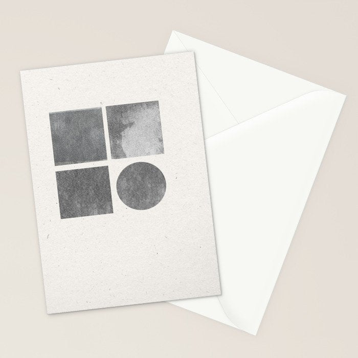 Paper Collage Minimal Objects Stationery Card Gallery Image 2