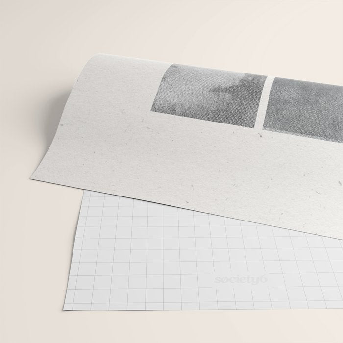 Paper Collage Minimal Objects Wrapping Paper Gallery Image 2