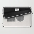 Paper Collage Minimal Objects Laptop Sleeve Gallery Image 2