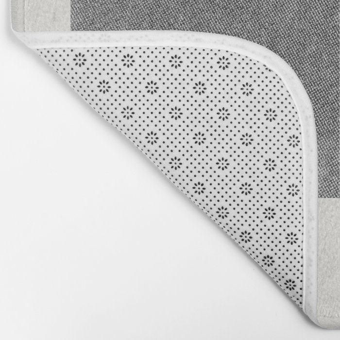 Paper Collage Minimal Objects Bath Mat Gallery Image 2