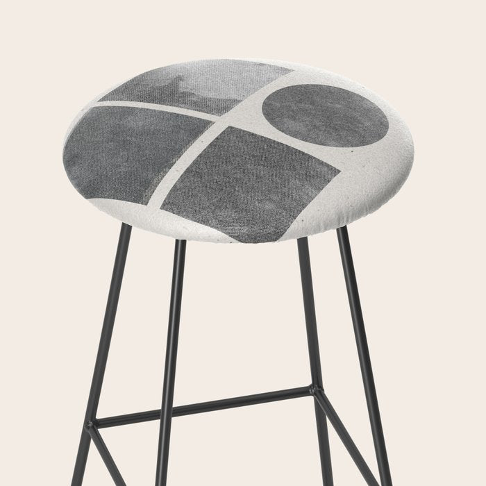 Paper Collage Minimal Objects Stool Gallery Image 2