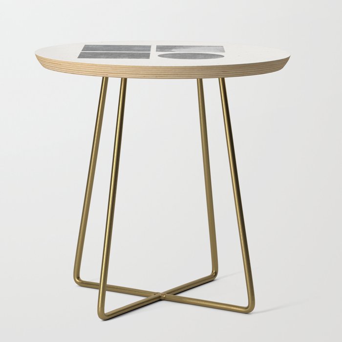 Paper Collage Minimal Objects Side Table Gallery Image 1