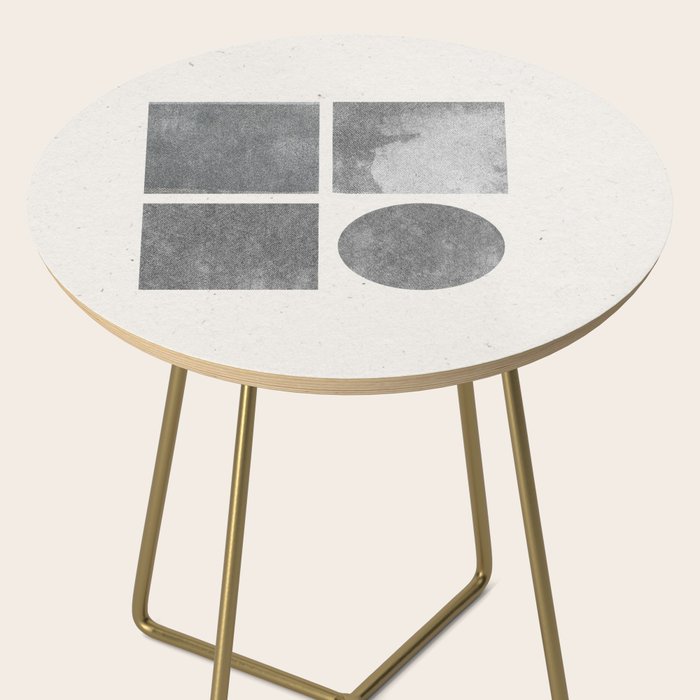 Paper Collage Minimal Objects Side Table Gallery Image 2