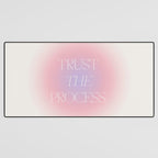 Trust The Process Gradient Lavender & Pink Desk Mat Gallery Image 3