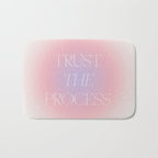 Trust The Process Gradient Lavender & Pink Bath Mat Gallery Image 1