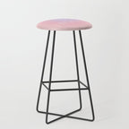 Trust The Process Gradient Lavender & Pink Stool Gallery Image 1