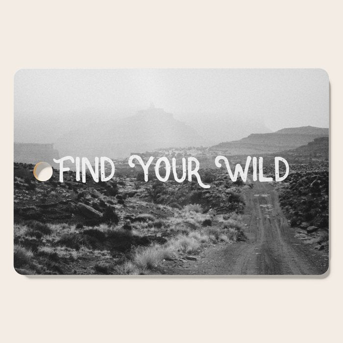 FIND YOUR WILD Cutting Board Gallery Image 1