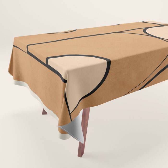Abstract Minimal Shapes 217 Tablecloth Gallery Image 1