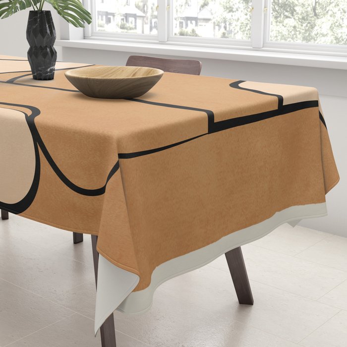 Abstract Minimal Shapes 217 Tablecloth Gallery Image 3