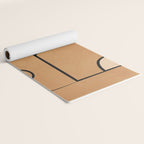 Abstract Minimal Shapes 217 Yoga Mat Gallery Image 2