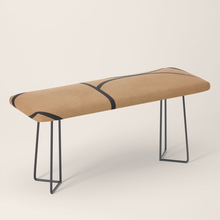 Abstract Minimal Shapes 217 Bench Gallery Image 1