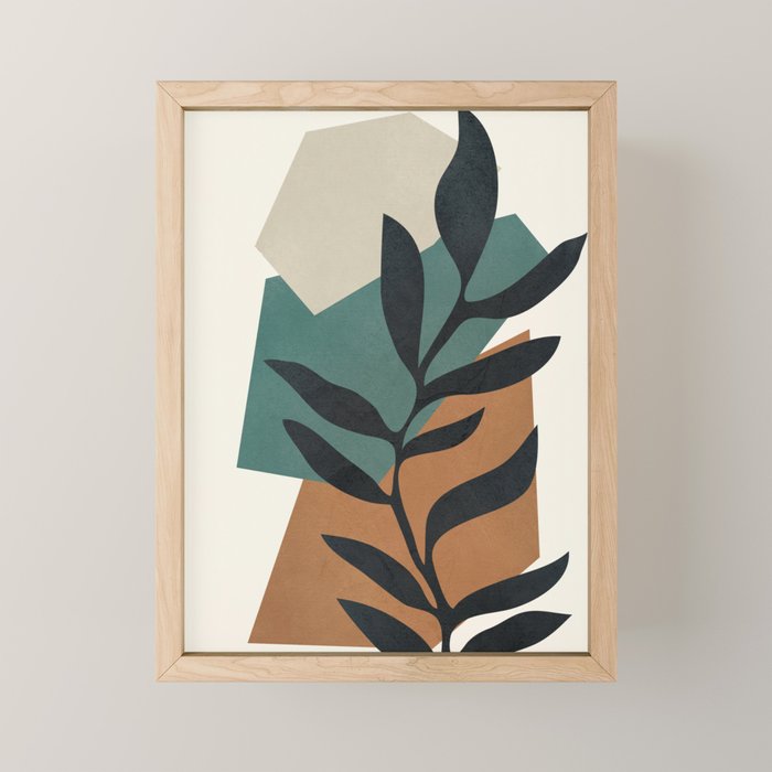 Geometric Shapes 22 Mini Art Print Gallery Image 1