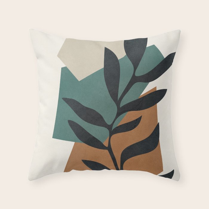 Geometric Shapes 22 Throw Pillow Gallery Image 1