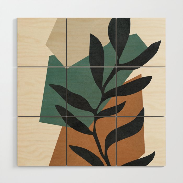 Geometric Shapes 22 Wood Wall Art Gallery Image 1