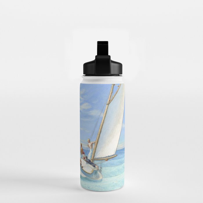 Edward Hopper Ground Swell 1939 Water Bottle Gallery Image 2