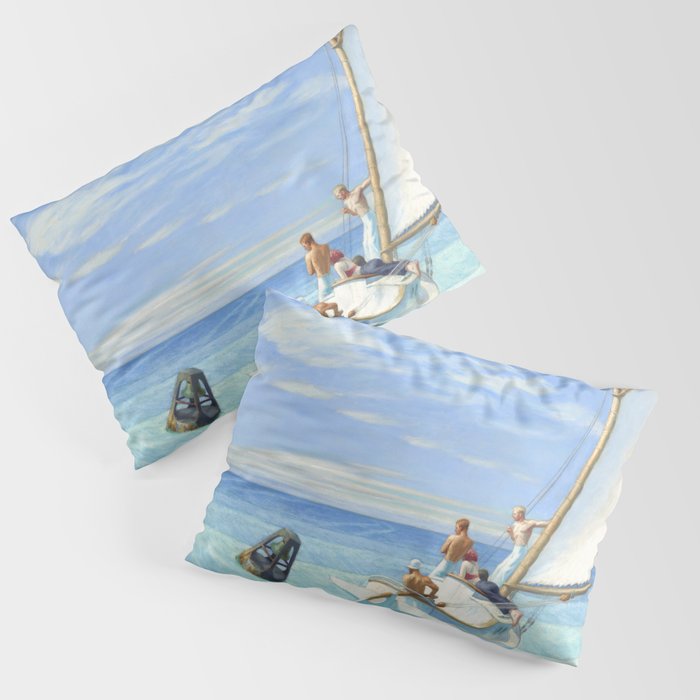 Edward Hopper Ground Swell 1939 Pillow Sham Gallery Image 3