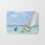 Edward Hopper Ground Swell 1939 Bath Mat Gallery Image 1