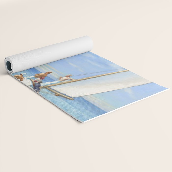 Edward Hopper Ground Swell 1939 Yoga Mat Gallery Image 2