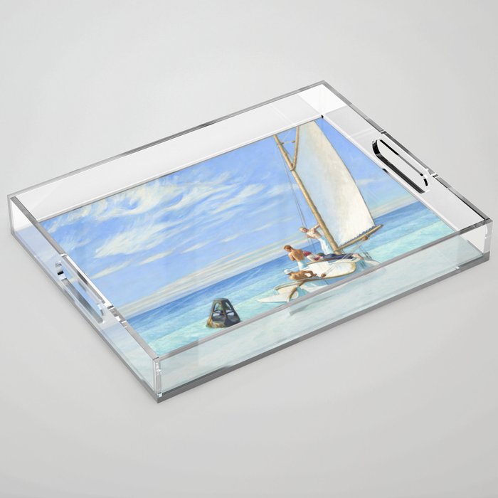 Edward Hopper Ground Swell 1939 Acrylic Tray Gallery Image 1