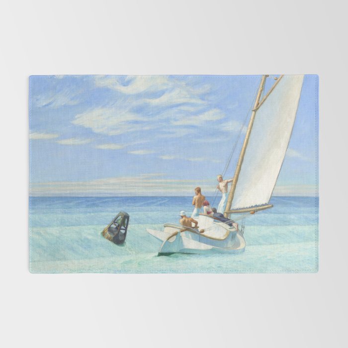 Edward Hopper Ground Swell 1939 Rug Gallery Image 2