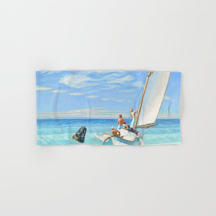 Edward Hopper Ground Swell 1939 Bath Towel Gallery Image 1