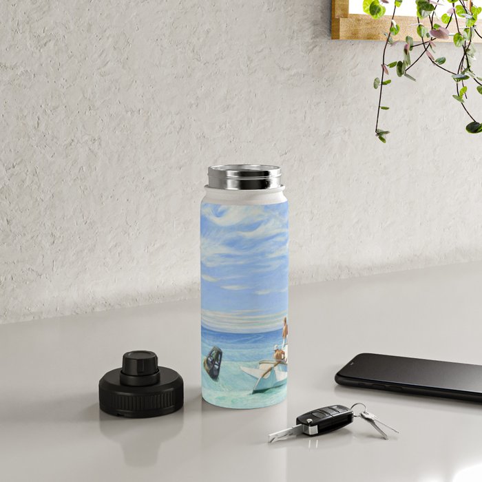 Edward Hopper Ground Swell 1939 Water Bottle Gallery Image 4