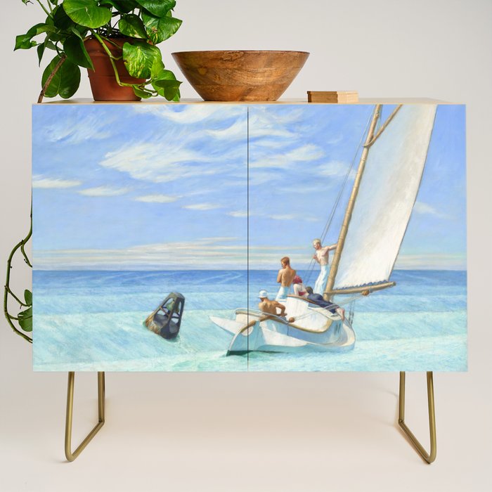 Edward Hopper Ground Swell 1939 Credenza Gallery Image 1