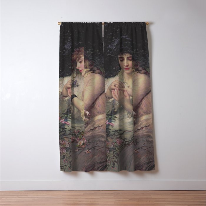 A Thorn Amidst Roses by James Sant 1887 Window Curtain Gallery Image 3