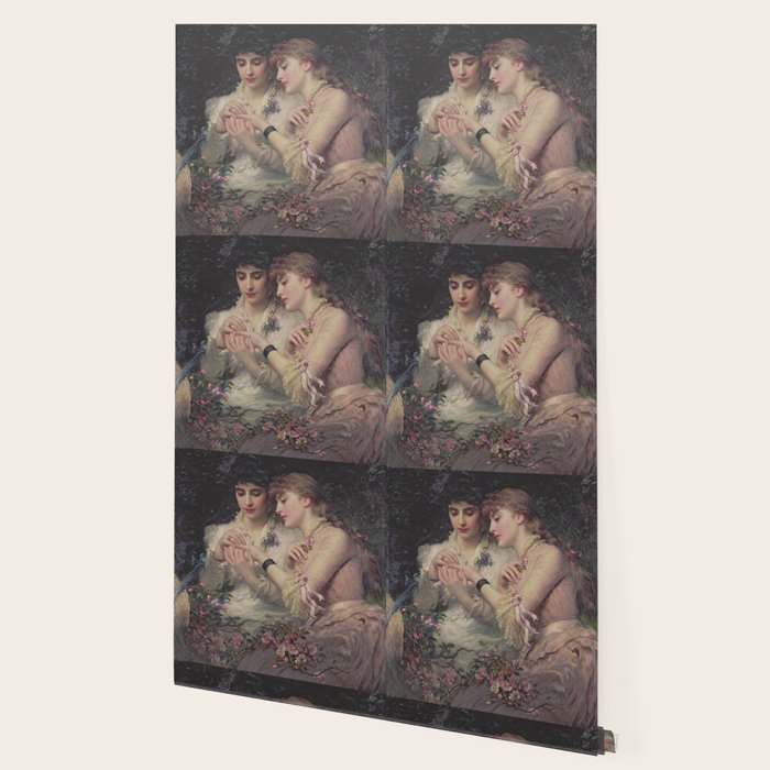 A Thorn Amidst Roses by James Sant 1887 Wallpaper Gallery Image 2