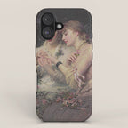 A Thorn Amidst Roses by James Sant 1887 iPhone Case Gallery Image 1